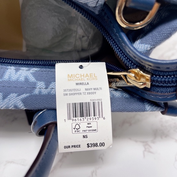 Michael Kors Mirella Small Shopper Crossbody - Picture 7 of 9